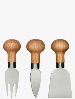 Sagaform Nature cheese set, 3 pcs - Ostknivar BROWN Outlet