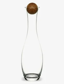 Sagaform Nature wine/water carafe with oak stopper - Kannor & Karaffer CLEAR Outlet