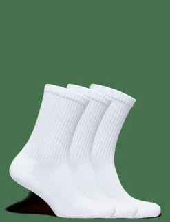 New Balance NB Patch Logo Crew 3 Pairs - Strumpor WHITE Clearance