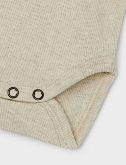 name it NBFKAB LS BODY NOOS - Långärmad body PEYOTE MELANGE