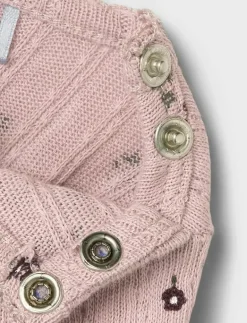 name it NBFLOWER LS BODY - Långärmad body BURNISHED LILAC Best