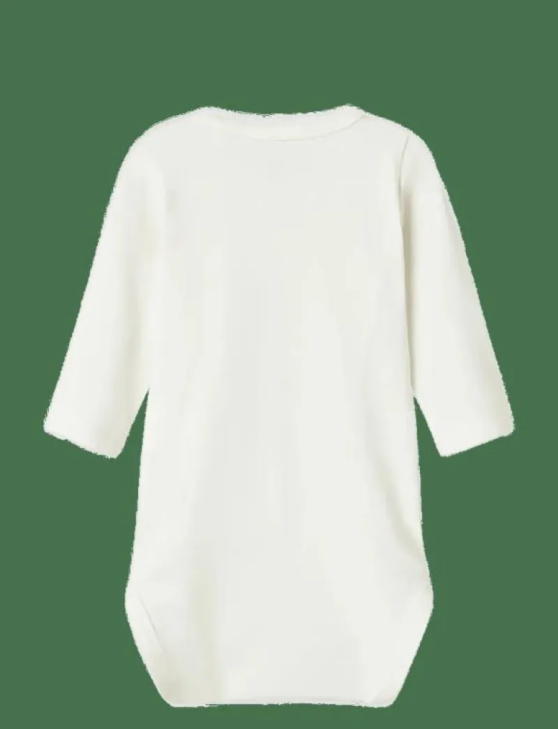 name it NBFNICORN LS BODY BOX - Långärmad body CLOUD DANCER Discount