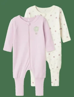 name it NBFNIGHTSUIT 2P ZIP FF JET DOT NOOS - One-sie JET STREAM Sale