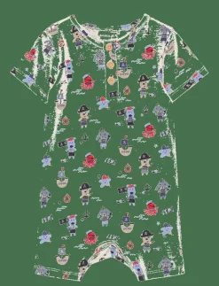 name it NBMFOBUS SUNSUIT - Kortärmad bodysuit JET STREAM Clearance