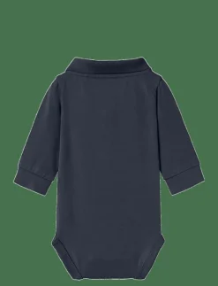 name it NBMHOLGER LS POLO BODY NOOS - Långärmad body DARK SAPPHIRE Discount