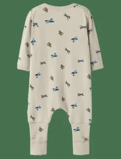 name it NBMNIGHTSUIT ZIP FF AIRPLANE NOOS - One-sie PEYOTE Hot