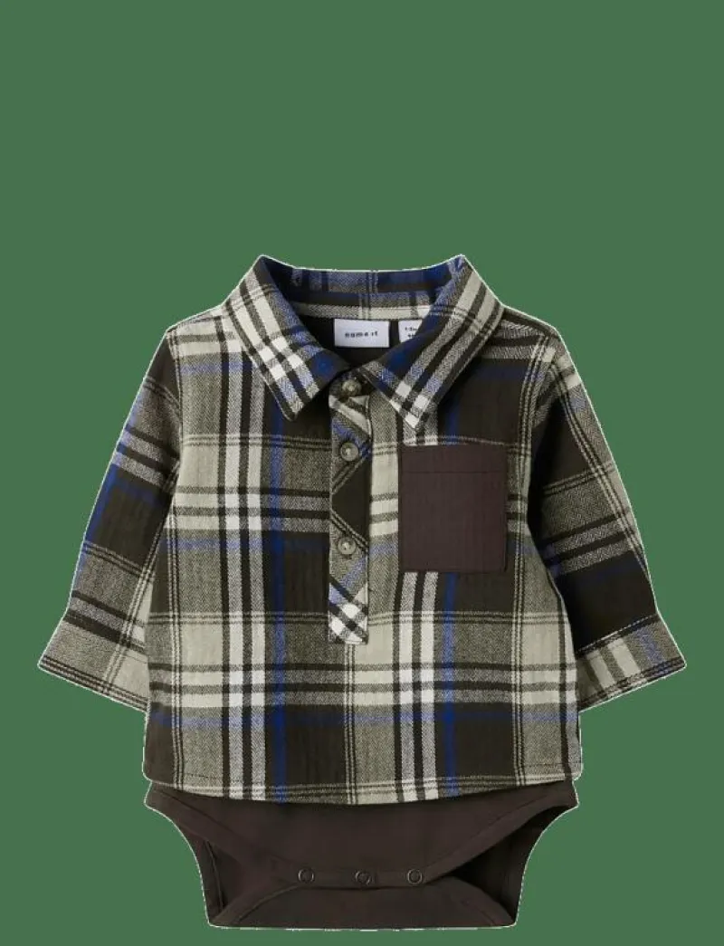 name it NBMNOLAND LS SHIRT BODY - Långärmad body DELICIOSO Discount