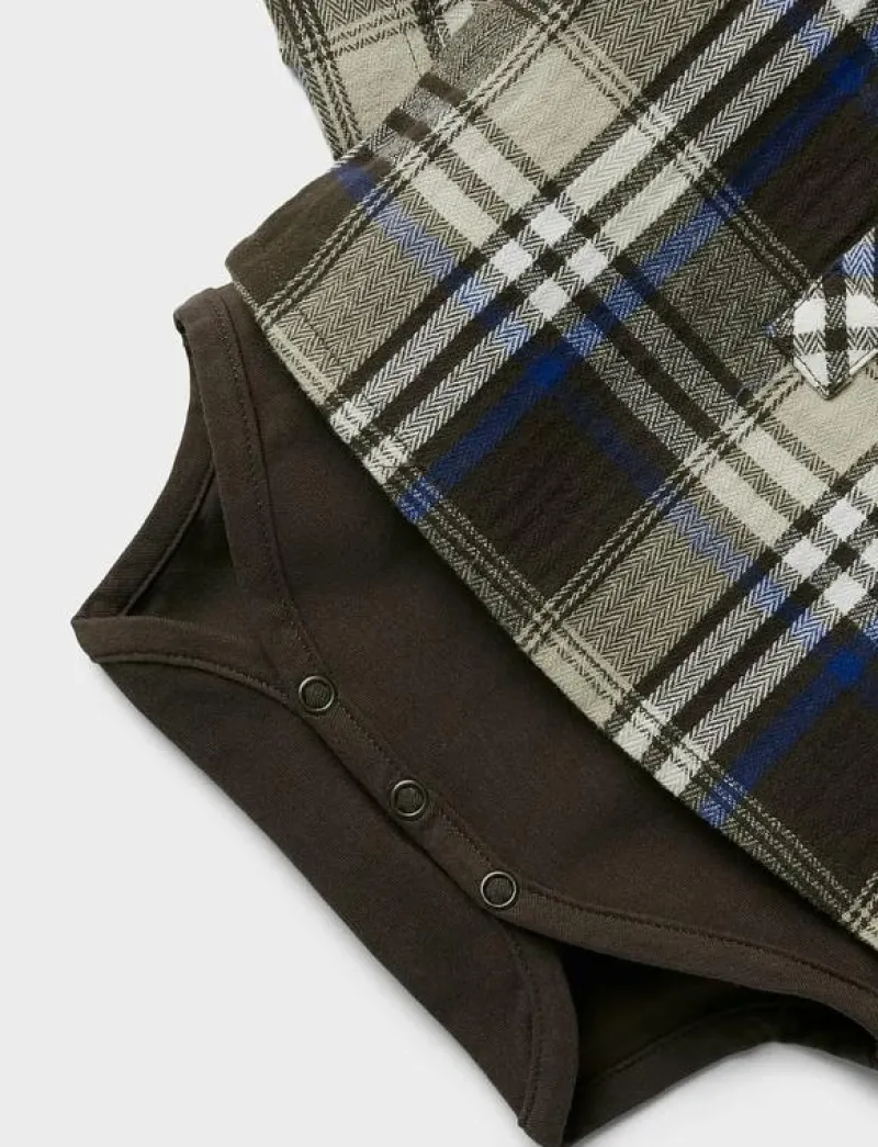 name it NBMNOLAND LS SHIRT BODY - Långärmad body DELICIOSO Discount