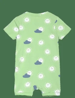 name it NBMVROELS SUNSUIT BOX - Kortärmad bodysuit ARCADIAN GREEN Outlet
