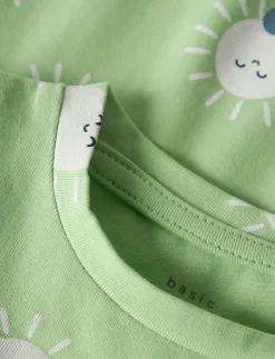 name it NBMVROELS SUNSUIT BOX - Kortärmad bodysuit ARCADIAN GREEN Outlet