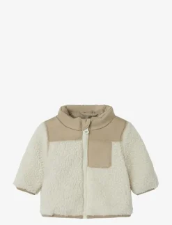 name it NBNMOSIE TEDDY JACKET1 - Jackor WHITECAP GRAY Best