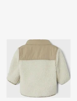 name it NBNMOSIE TEDDY JACKET1 - Jackor WHITECAP GRAY Best