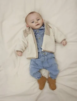 name it NBNMOSIE TEDDY JACKET1 - Jackor WHITECAP GRAY Best