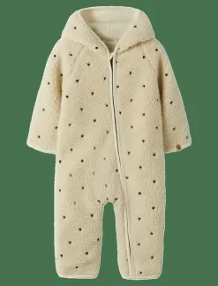 Lil'Atelier NBNNALO LOOSE SUIT ZIP LIL - Fleeceoverall TURTLEDOVE New