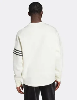 adidas Originals NC LS OS CREW - Sweatshirts OWHITE New