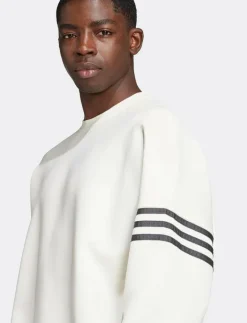 adidas Originals NC LS OS CREW - Sweatshirts OWHITE New