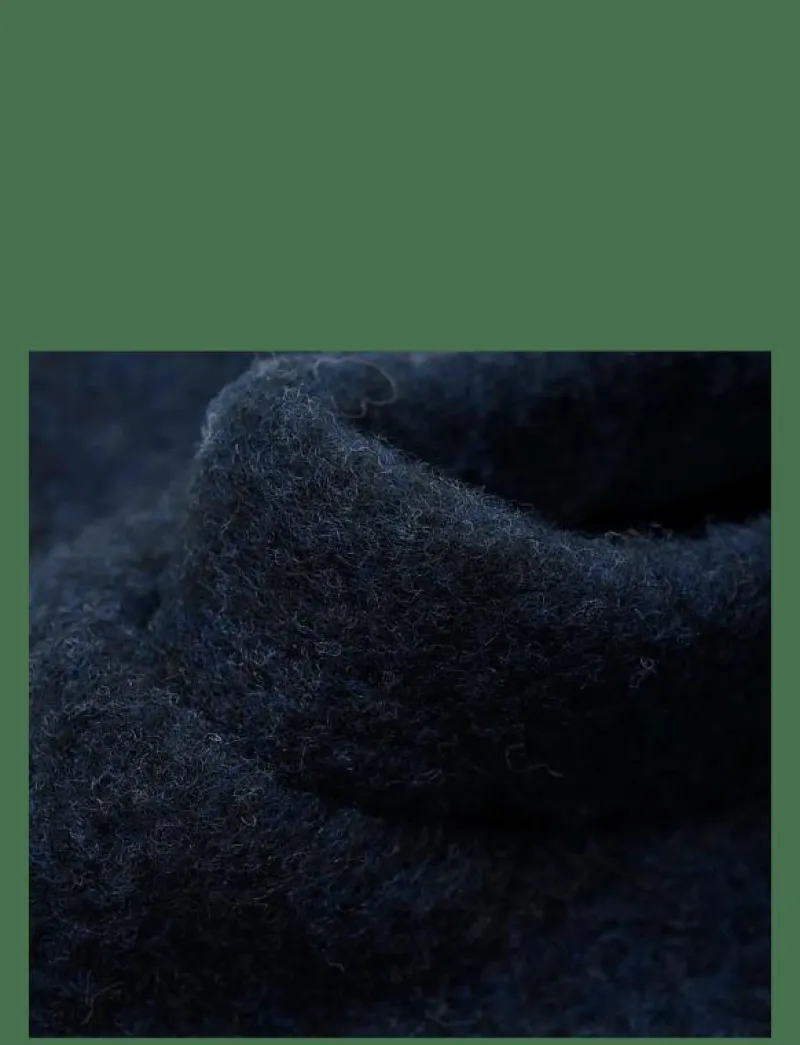 Huttelihut Neck Warmer Wool Fleece - Halsvärmare NAVY MELANGE Clearance