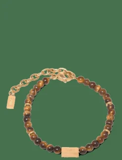 Neo - Bracelet with brown pearls - Armband|Samie Online