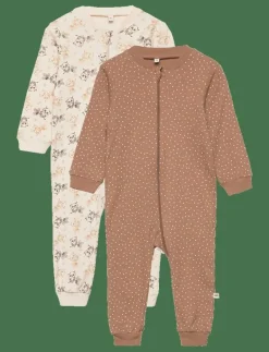 Nightsuit -zipper (2-pack) - One-sie|Pippi Best