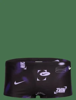 NIKE SWIM Nike Hydrastrong Multi Print Square Leg Brief - Briefs PURPLE Sale