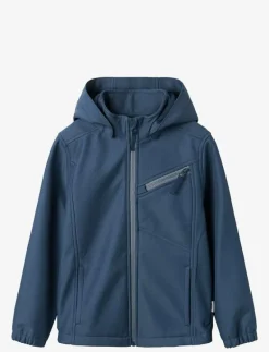 name it NKMALFA08 SOFTSHELL JACKET DYLAN FO - Skaljacka SARGASSO SEA