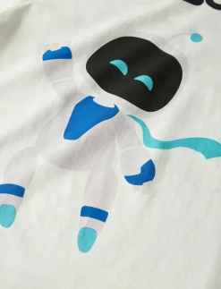 name it NKMSTEVE PLAYSTATION SS NREG TOP BOX BFU - Kortärmade CLOUD DANCER New