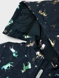 NMFMAXI PA JACKET FOIL AOP NOOS - Dunjackor & fodrade jackor|name it