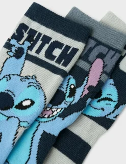 NMMAHAN STITCH 3P SOCK WDI - Strumpor & Tights|name it Sale