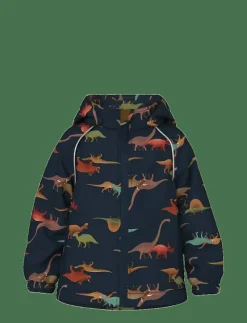 name it NMMALFA08 SOFTSHELL JACKET AOP 1FO - Jackor DARK SAPPHIRE Outlet