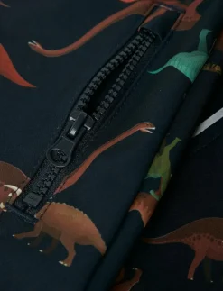 name it NMMALFA08 SOFTSHELL JACKET AOP 1FO - Jackor DARK SAPPHIRE Outlet