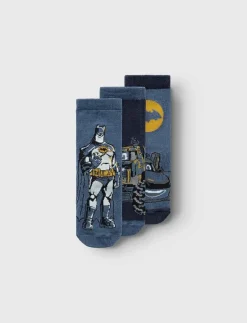 NMMSIGVARD BATWHEELS 3P SOCK WAB - Strumpor & Tights|name it Clearance