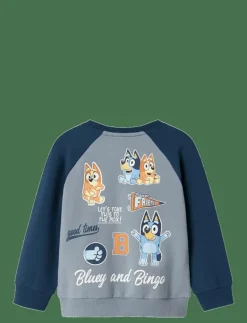 NMMSILAS BLUEY NREG SWEAT BRU SKY - Sweatshirts|name it New