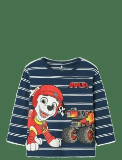 NMMSOFUS PAW LS NREG TOP BOX CPLG - Långärmade t-shirts|name it Outlet