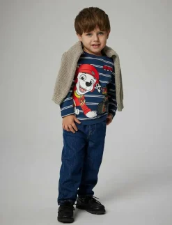 NMMSOFUS PAW LS NREG TOP BOX CPLG - Långärmade t-shirts|name it Outlet