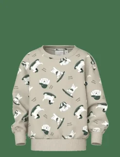 name it NMMVIFELIX LS NREG SWEAT UNB - Sweatshirts PEYOTE Clearance
