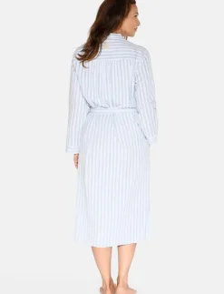 CCDK Copenhagen Noa Kimono - Morgonrock ARTIC ICE STRIPE Clearance