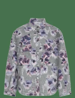 Moves Noliana shirt 4419 - Jeansskjortor 0201 CASTLEROCK