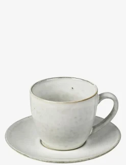 Broste Copenhagen Cup with saucer - Espressokoppar NORDIC SAND