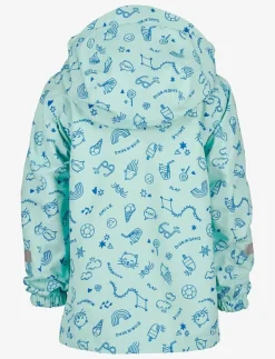 Didriksons NORMA KIDS PR JKT 3 - Skaljacka DOODLE PALE MINT Discount