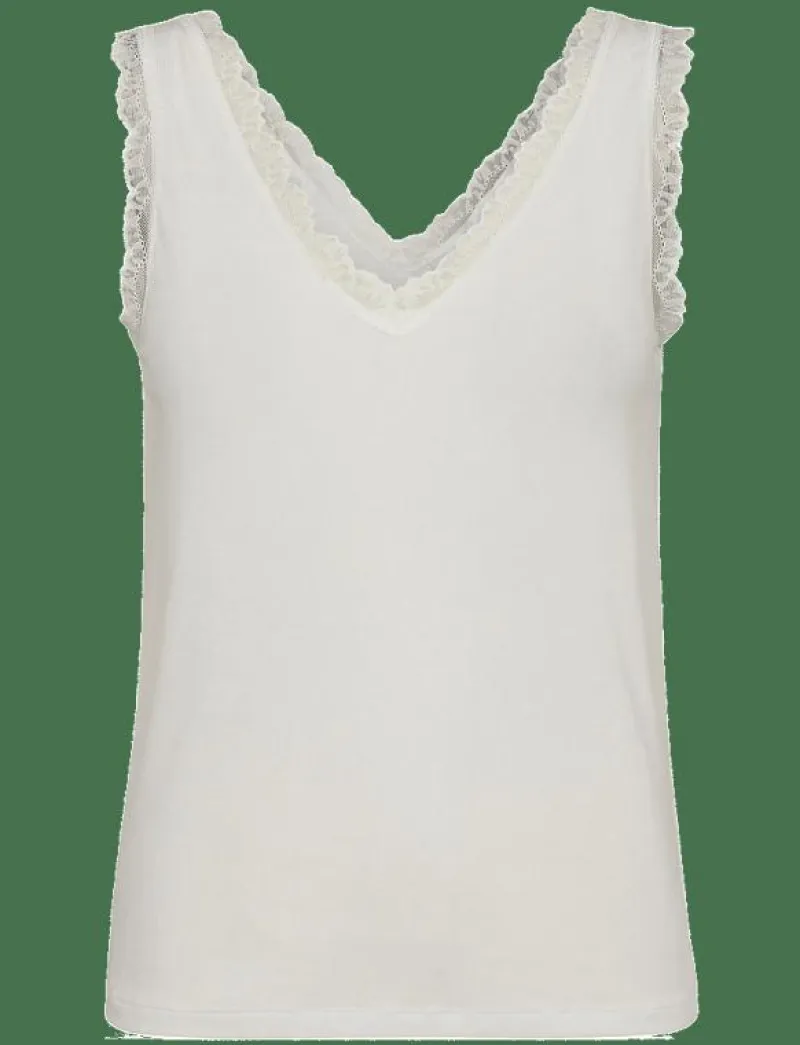 NUBOWIE LACE TOP - Linnen|Nümph Online