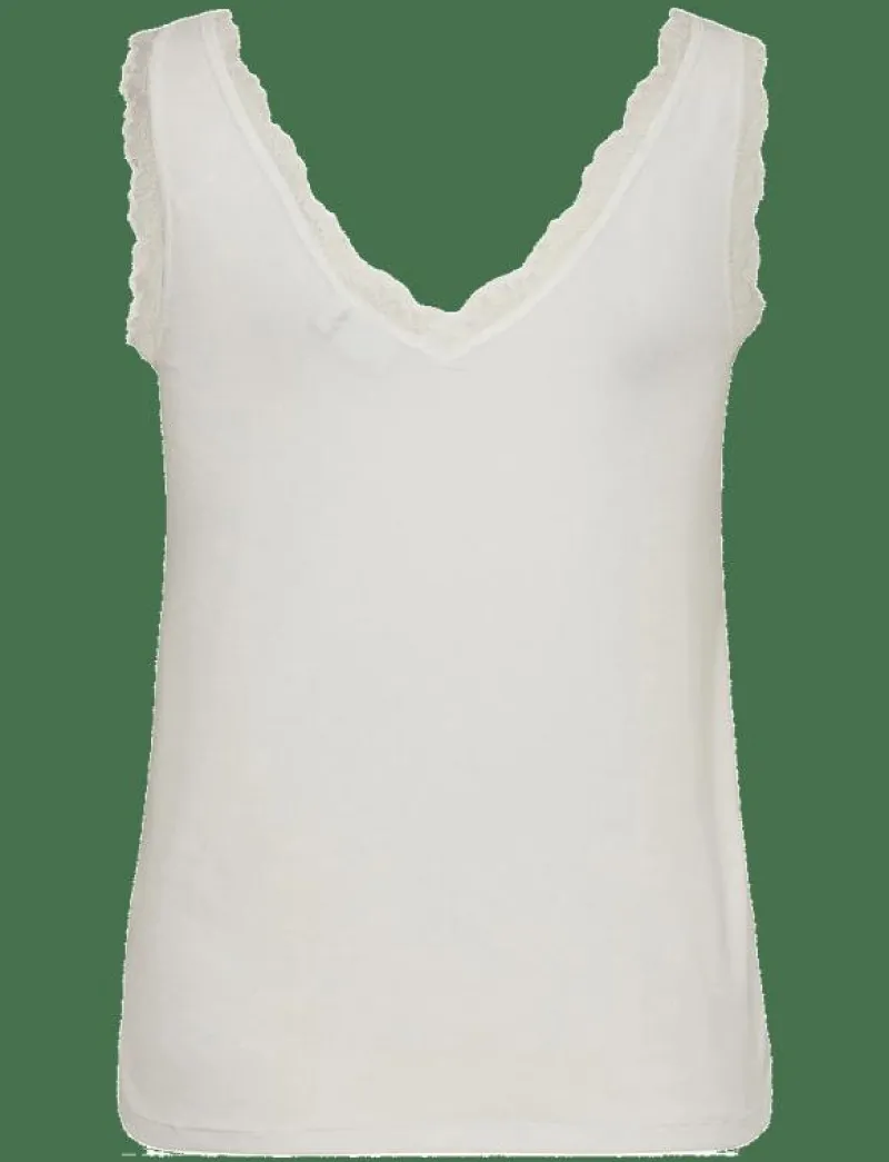 NUBOWIE LACE TOP - Linnen|Nümph Online