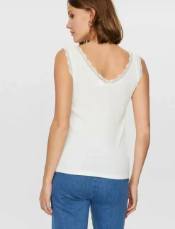 NUBOWIE LACE TOP - Linnen|Nümph Online