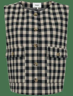 Nümph NUCHIKKA WAISTCOAT - Stickade västar DARK SAPPHIRE Sale