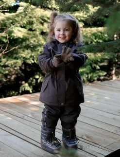 mikk-line Nylon Girls Jacket - Solid - Vinterjacka RAISIN Hot