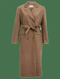 Object OBJFENJA LO LONG BLAZER E WI 25 - Tunna kappor DARK EARTH