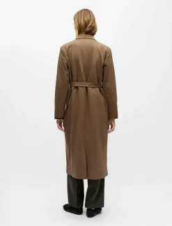 Object OBJFENJA LO LONG BLAZER E WI 25 - Tunna kappor DARK EARTH