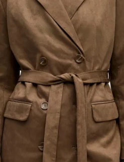 Object OBJFENJA LO LONG BLAZER E WI 25 - Tunna kappor DARK EARTH