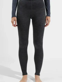 Odlo Bl Bottom Long Natural Performance Pw 150 - Underställsbyxor DARK GREY MELANGE Best