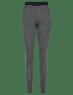Odlo Bl Bottom Long Natural Performance Pw 150 - Underställsbyxor DARK GREY MELANGE Best