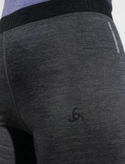 Odlo Bl Bottom Long Natural Performance Pw 150 - Underställsbyxor DARK GREY MELANGE Best